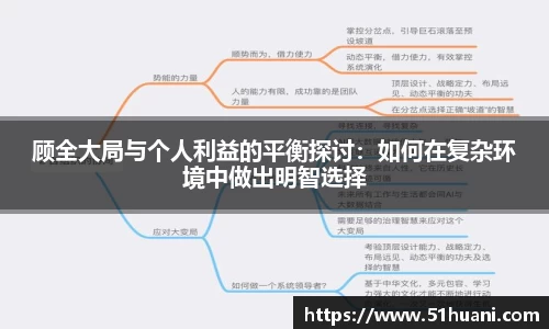 顾全大局与个人利益的平衡探讨：如何在复杂环境中做出明智选择
